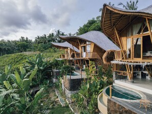 Villa, 1 Bedroom, Balcony, Pool View | Property grounds
