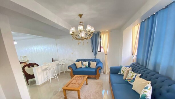 Appartement, 4 chambres, fumeurs, patio | Bar lounge