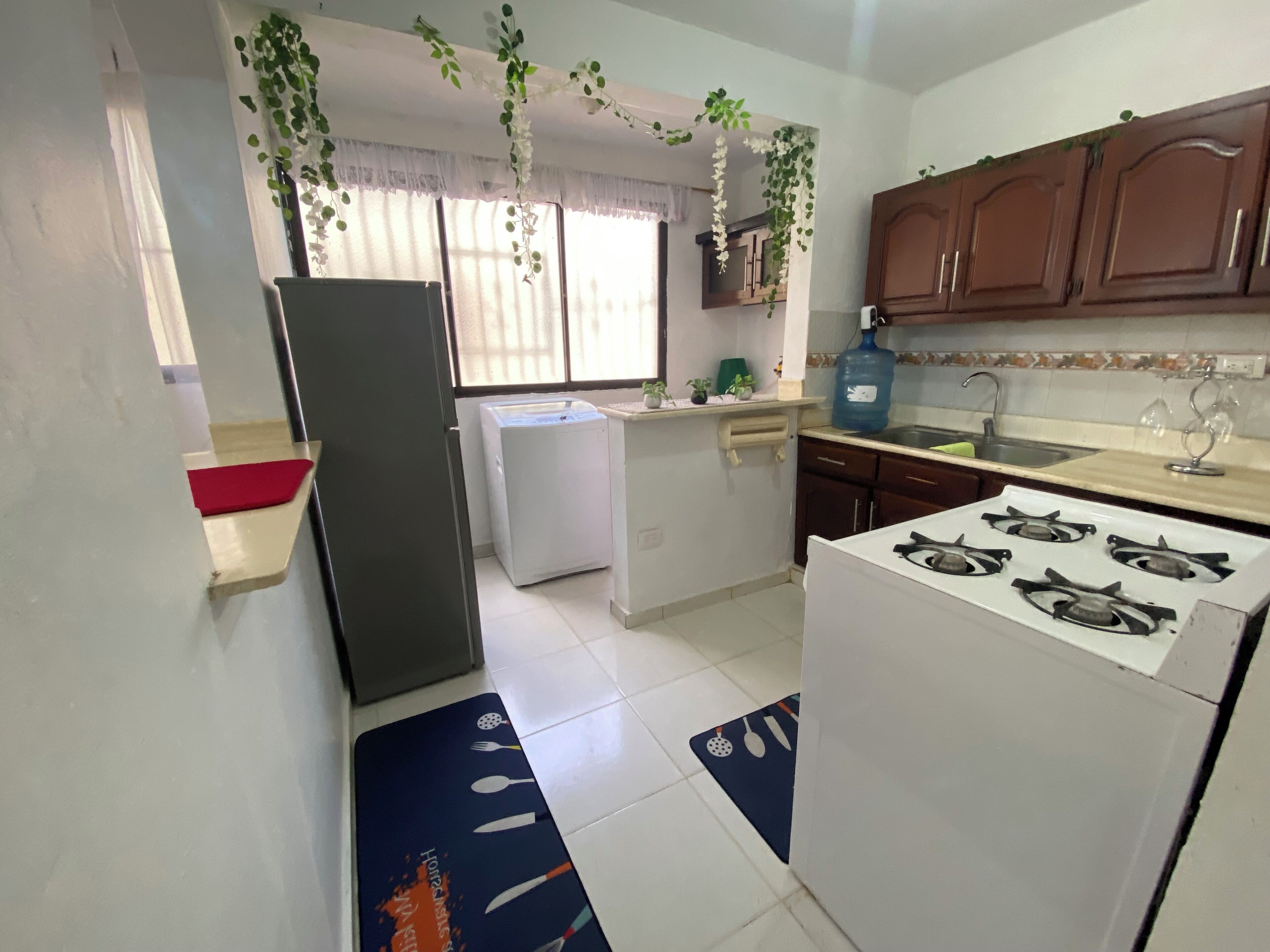 Apartment, 3 Schlafzimmer, Terrasse, Gartenblick | Innenbereich