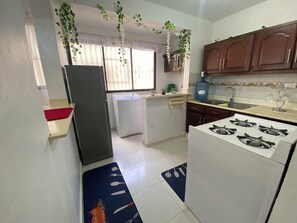 Apartamento, 3 quartos, varanda, vista para o jardim | Parte interna