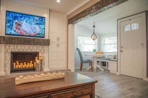 Ferienhaus, 3 Schlafzimmer, barrierefrei, eigener Pool | Wohnbereich