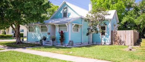 Entrada de la propiedad