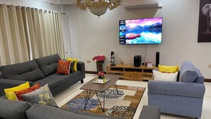 Apartemen, 2 kamar tidur | Lounge