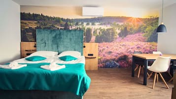 1 slaapkamer, een bureau, gratis wifi