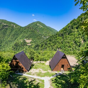 Front of property – evening/night