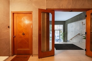 Interior entrance