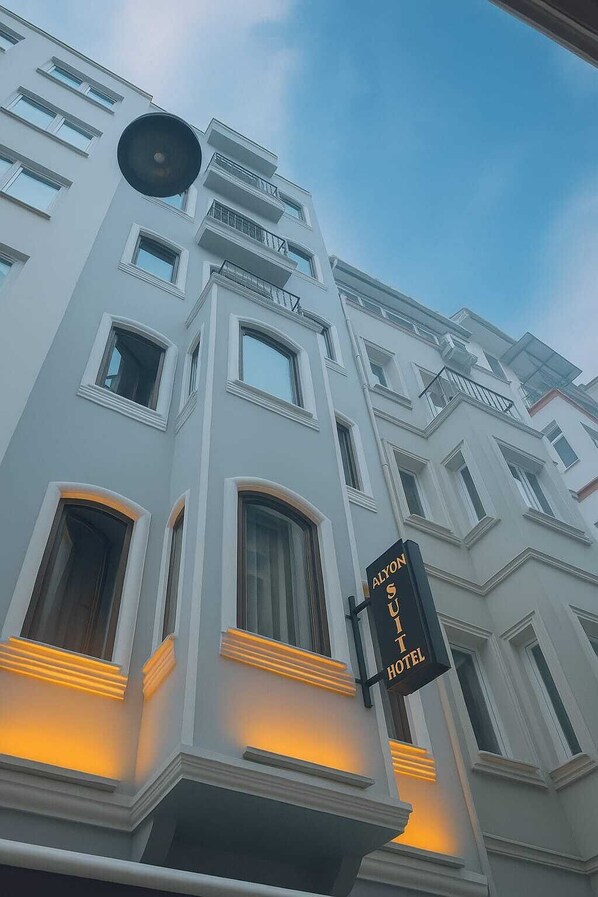 Façade de lâhĂ©bergement