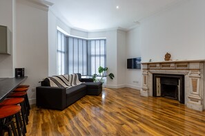 Apartment, 1 King Bed with Sofa bed | Living room - Remarkable 1-bed Apartment in Lytham Saint Annes (Lytham St. Anne's)