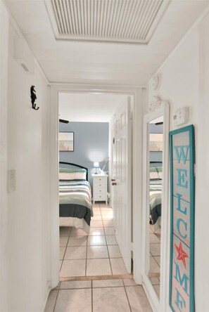 1 bedroom, iron/ironing board, travel crib, free WiFi