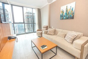 Junior Room, City View | Minibar, desk, laptop workspace, iron/ironing board - Season Suite Apart-Hotel (Batumi)