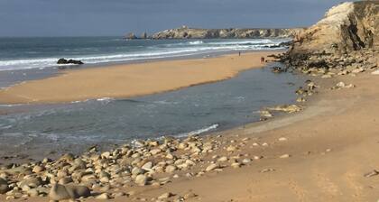 Villa La Chaumine, sea view, Quiberon, 10 pers, full sea view