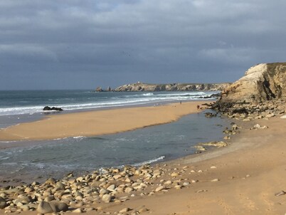 Villa La Chaumine, sea view, Quiberon, 10 pers, full sea view