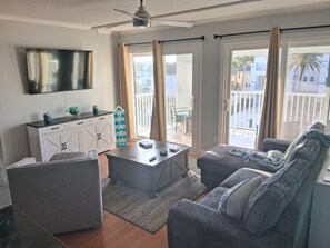 Smart TV, music library, computer monitors