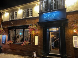 Voorkant van accommodatie