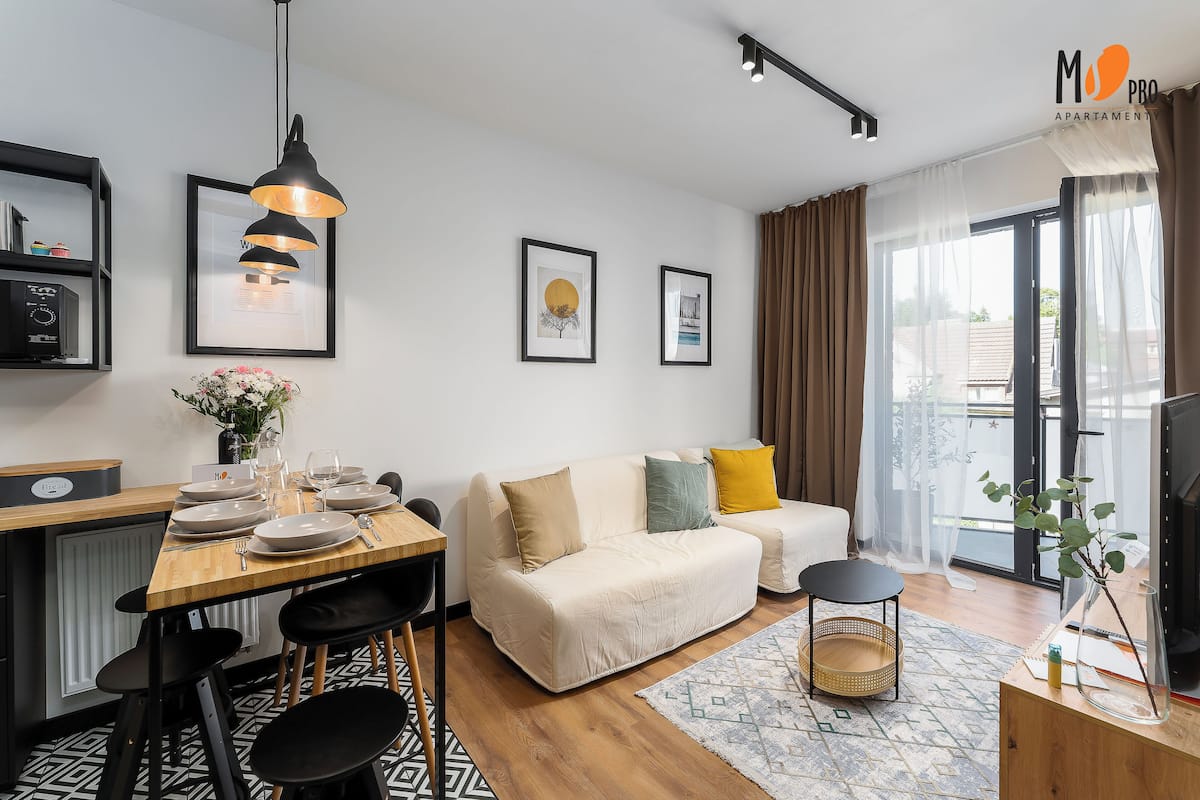 Premium-Apartment, 1 Schlafzimmer, Gartenblick | 1 Schlafzimmer, Bettwäsche aus ägyptischer Baumwolle