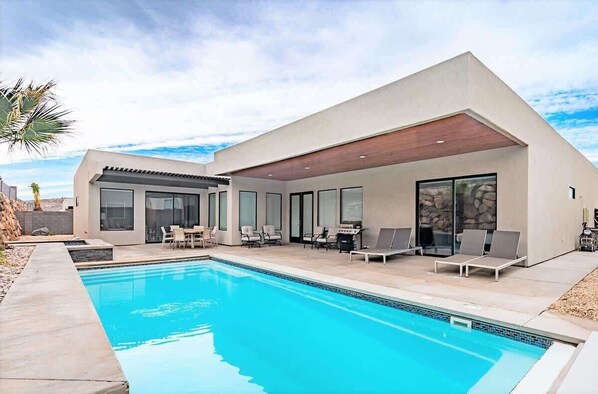 Piscine chauffée