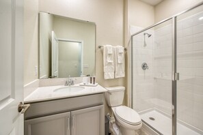 Hair dryer, towels