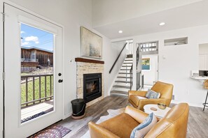 Fireplace - Bright, Steps to Sand, Ocean Views (La Selva Beach)