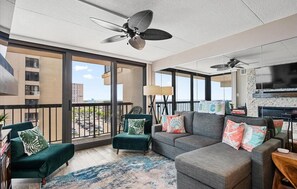 TV, fireplace, video games - This Amazing Unit in an Amenity Filled Building is Ready for Summer Fun! (Ocean City)