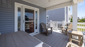 Terrace/patio - Sojourn's Chipwrecked | 2Min Walk to Beach, Bikes (Kill Devil Hills)