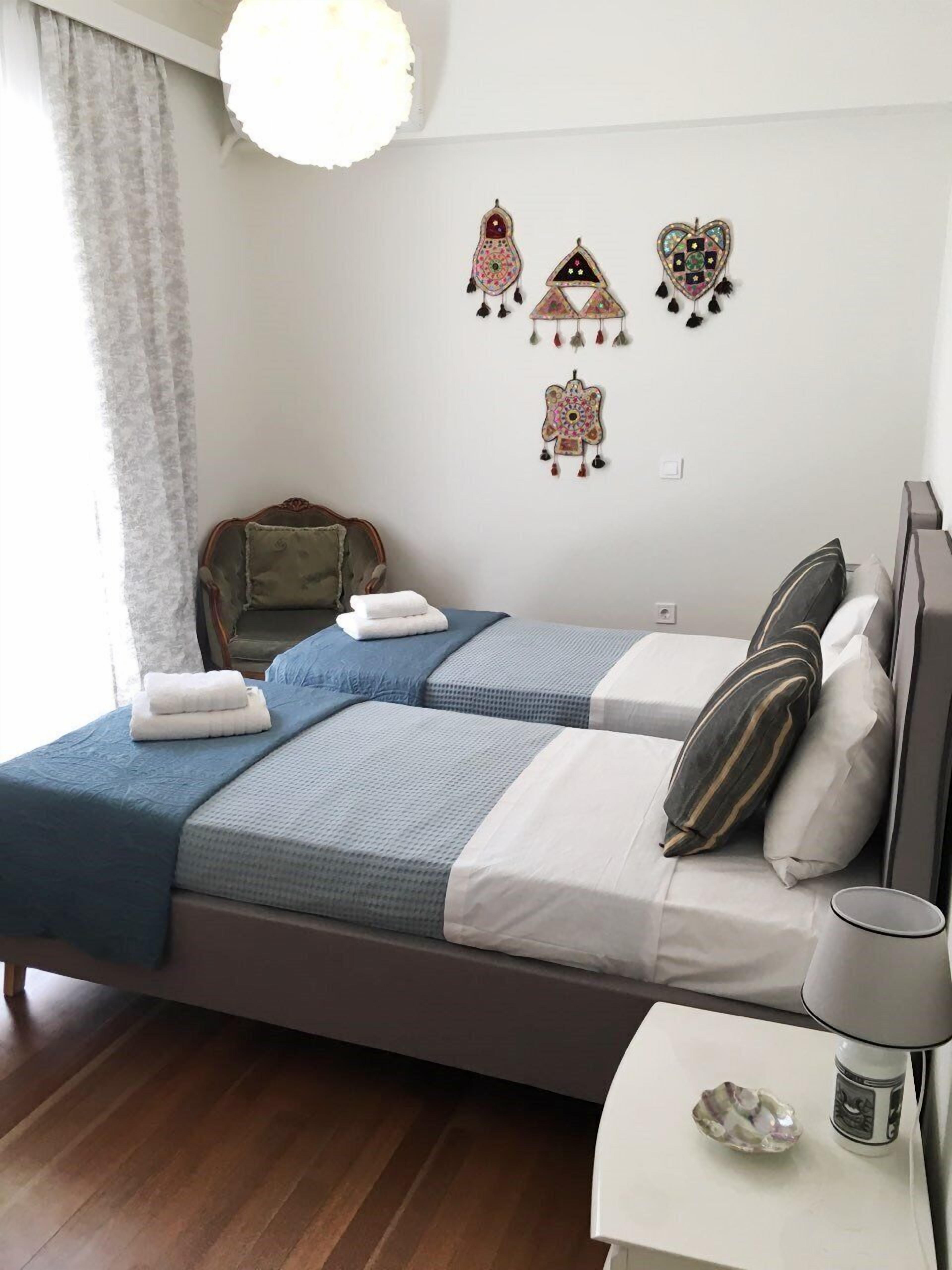 2 bedrooms, free cribs/infant beds, free WiFi, bed sheets