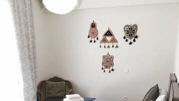 2 bedrooms, free cribs/infant beds, free WiFi, bed sheets