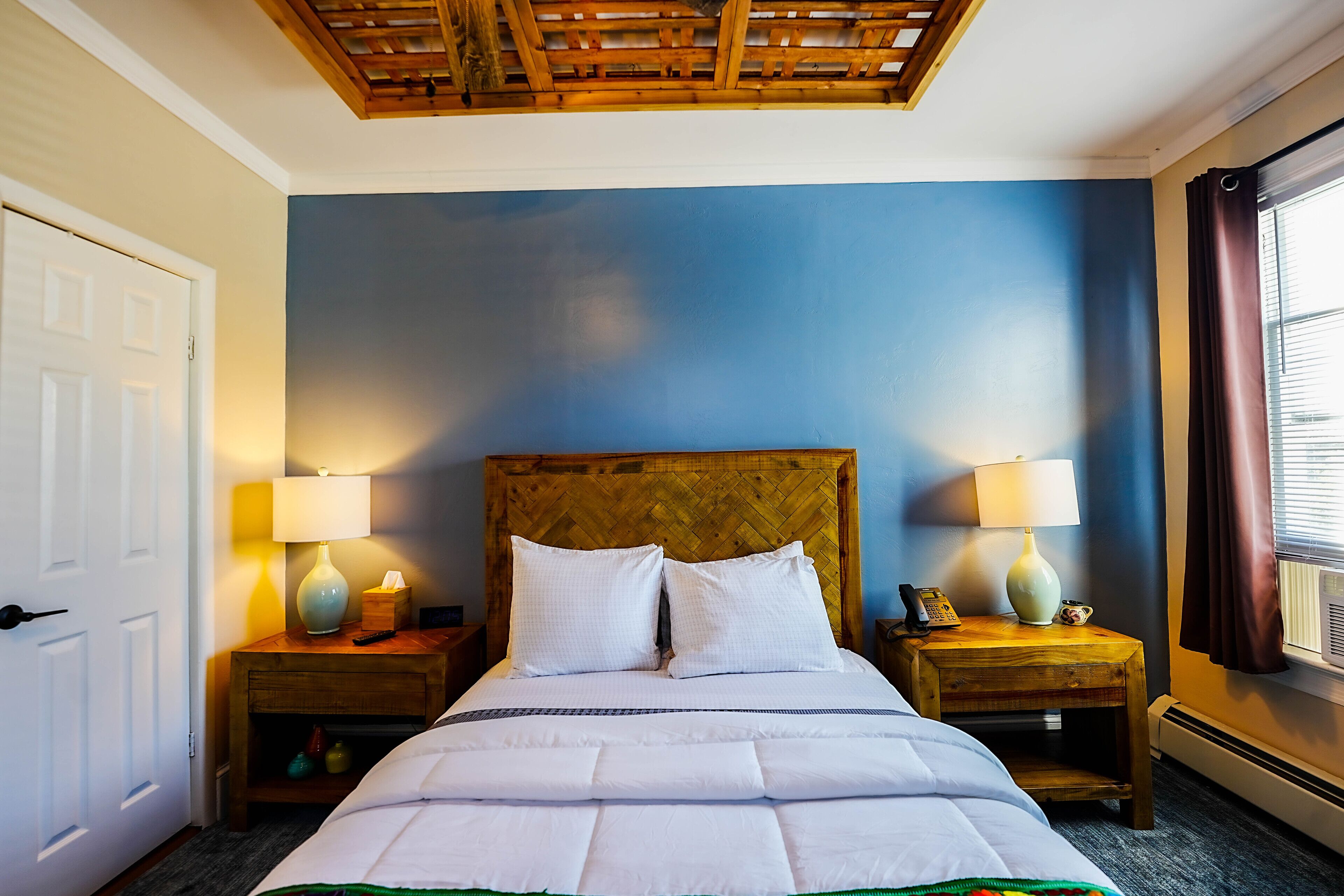 One Queen Bed | Premium bedding, down comforters, pillowtop beds, in-room safe