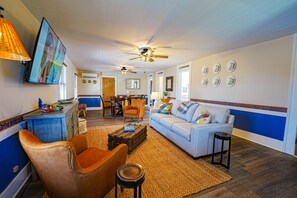 Two Bedroom Apartment Suite | Living area | LED TV - La Posada (Milford)