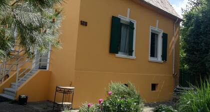 Haus am See im Naturschutzgebiet