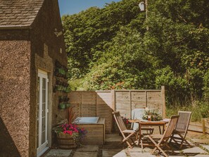 Outdoor dining - Rose Blair Lodge - UK31045 (Portpatrick, near Stranraer)
