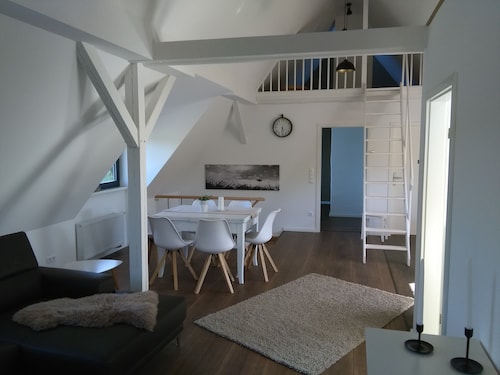 Ferienwohnung mit Sauna im Wendland zwischen Göhrde, Golfplatz und Waldbad<br>