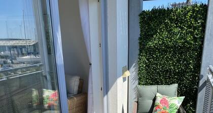 Harbour Lights sea and beach views with a Caribbean-style and secure parking