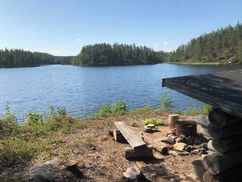 Silent lakeside cottage 1Hr from TMP Huvikumpu