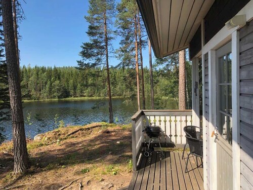 Silent lakeside cottage 1Hr from TMP Huvikumpu