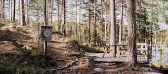 Enchanting cottage in the woods, by the lake