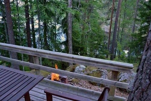 Enchanting cottage in the woods, by the lake
