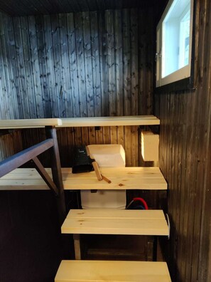 Sauna - Silent, private cottage by lake,  sauna and boat (Orivesi)