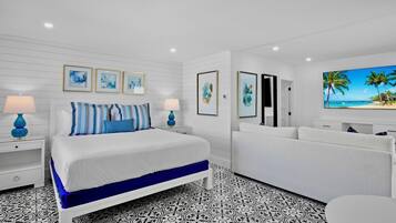 King Suite | 1 bedroom, premium bedding, individually decorated