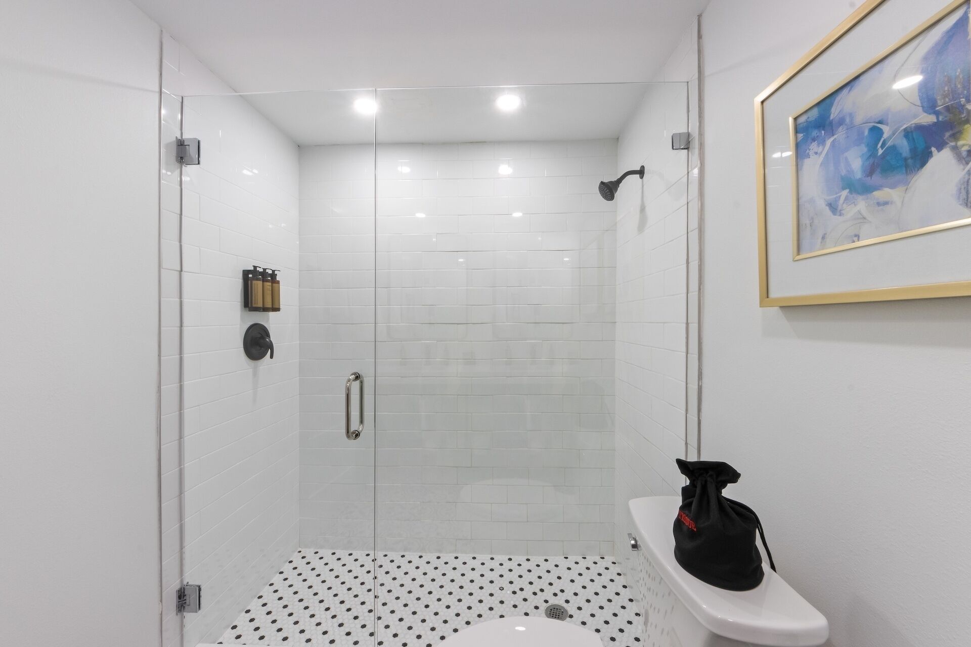 Suite, 2 Bedrooms | Bathroom | Shower, rainfall showerhead, free toiletries, hair dryer