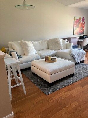 Smart TV, fireplace, printers