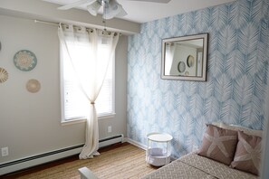 2 bedrooms, iron/ironing board, free WiFi, bed sheets - Cozy Beach Block 2BR Home ~ Private yard with BBQ grill & Lounging Rooftop deck (Sea Bright)