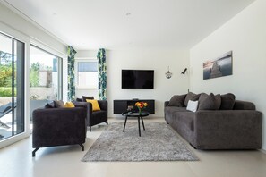 Tv och en stereo