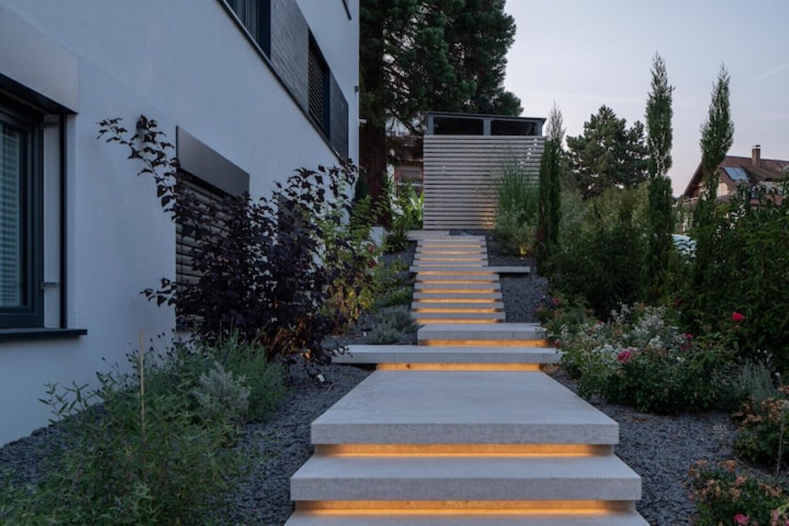 Enceinte de l’hébergement