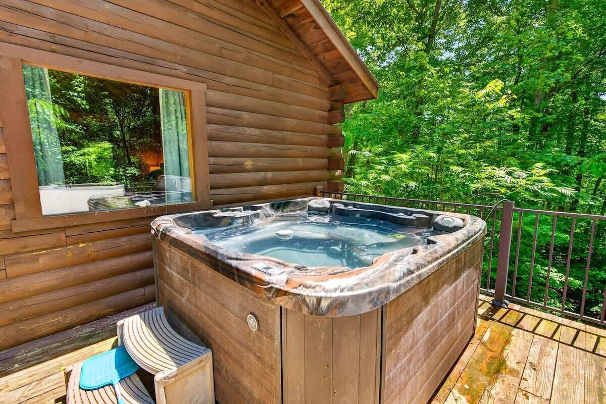 Bain à remous extérieur