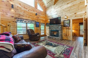 Smart TV, chimenea, videojuegos y Netflix 