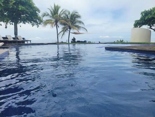 "Beach Front House with Pool"