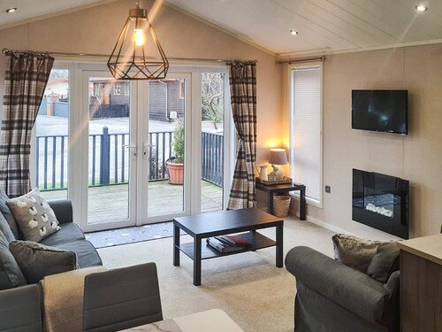 You are sure to love the lodges on this lodge park.