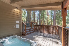 Idromassaggio all'aperto