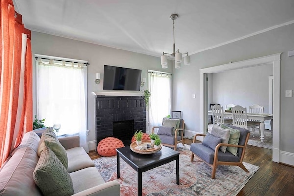 gathering room with TV