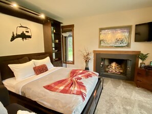 1 slaapkamer, een strijkplank/strijkijzer, gratis wifi, beddengoed